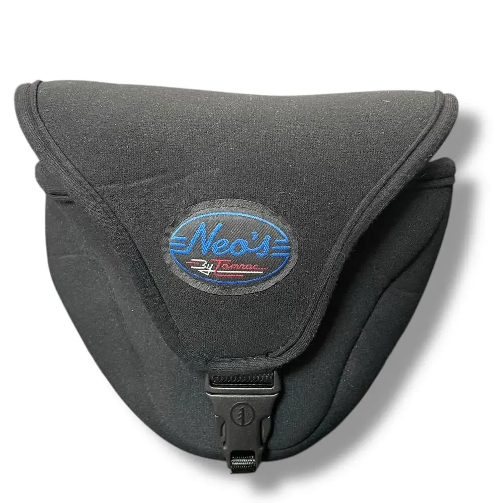 Tamrac Neos Neoprene DSLR Day Holster Camera Bag Black USA Made Padded Vintage